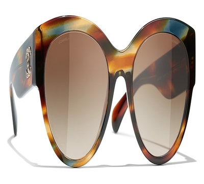 Schmetterlingsförmige Sonnenbrille