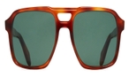 Pilotenstil Cutler and Gross Sonnenbrille (havanna) CGSN1394 05
