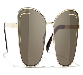 Katzenaugenförmige Sonnenbrille