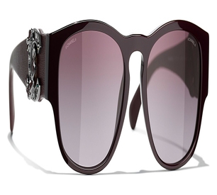 Rechteckige Sonnenbrille