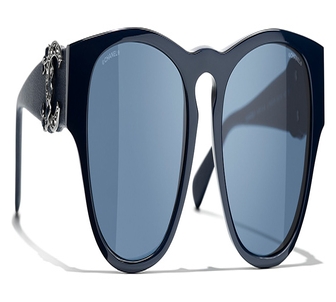 Rechteckige Sonnenbrille