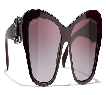 Schmetterlingsförmige Sonnenbrille