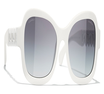 Rechteckige Sonnenbrille