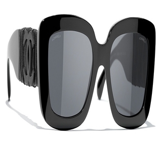 Rechteckige Sonnenbrille