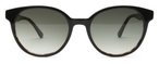 Schmetterlingsförmige Gerry Weber Sonnenbrille (schwarz) GW7184 01
