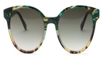 Schmetterlingsförmige Gerry Weber Sonnenbrille (grün) GW7184 05