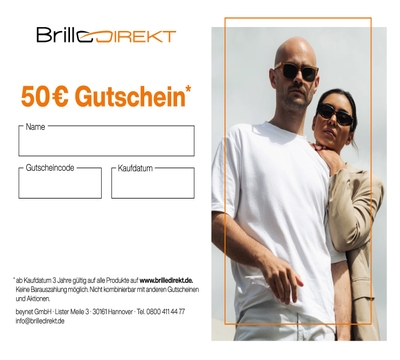 Geschenkgutschein 50 €