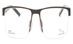 Rechteckige Jaguar Brille (rot, schwarz) 33563 892