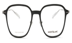 Trapezförmige Montblanc Brille (schwarz) MB0207O 001