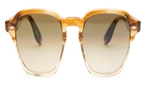 Trapezförmige Oliver Peoples Brunello Cucinelli Sonnenbrille (braun, transparent) OV5499SU 167485