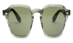 Trapezförmige Oliver Peoples Brunello Cucinelli Sonnenbrille (grün) OV5499SU 170552