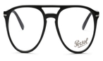 Pilotförmige Persol Brille (schwarz) PO3160V 95
