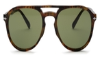Pilotförmige Persol Sonnenbrille (havanna) PO3235S 108/4E