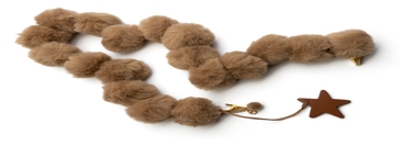 Sunny Cords Brillenkette Limited Edition - Snowy Cords brown