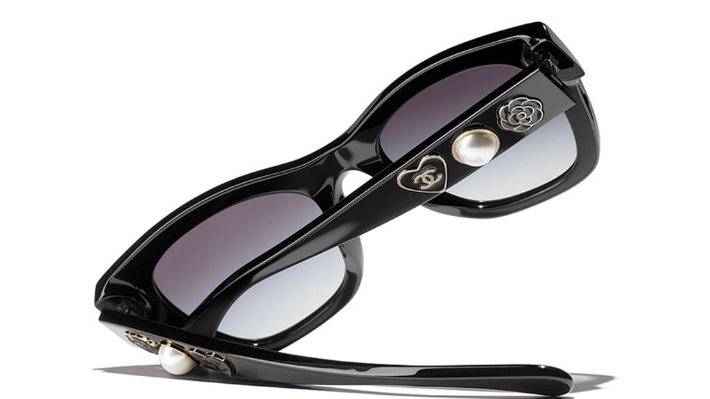 Rechteckige Sonnenbrille