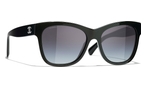 Quadratische Chanel Sonnenbrille (grün) CH5380 1707/S6