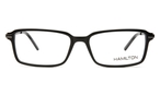Trapezförmige HAMILTON Brille (schwarz) 01-14110 01 5517
