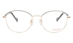 Runde/Pantoförmige Menrad Brille (goldfarben, schwarz, matt) 13408 6000