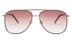 Pilotenförmige Mini Eyewear Sonnenbrille (kupfer) 745008 12
