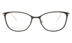 Schmetterlingsförmige Tommy Hilfiger Brille (braun) TH1637