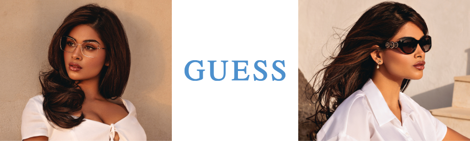 Frau trägt Guess.
