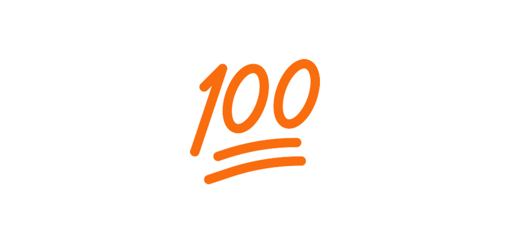 Orange 100.