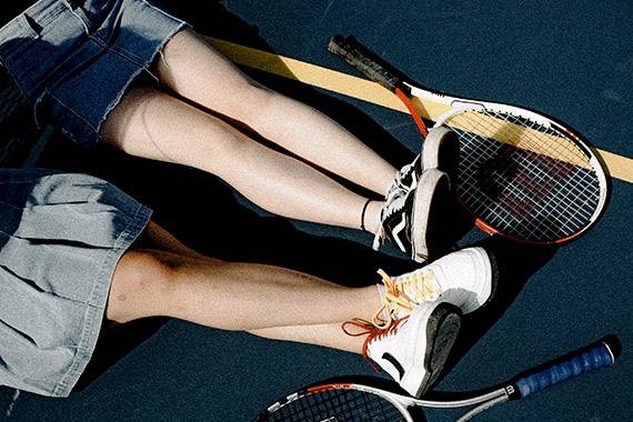 Kontaklinsen beim Sport z.B. Tennis tragen